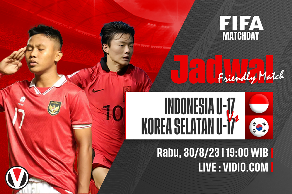 Indonesia U-17 vs Korsel U-17: Prediksi, Jadwal, dan Link Live Streaming