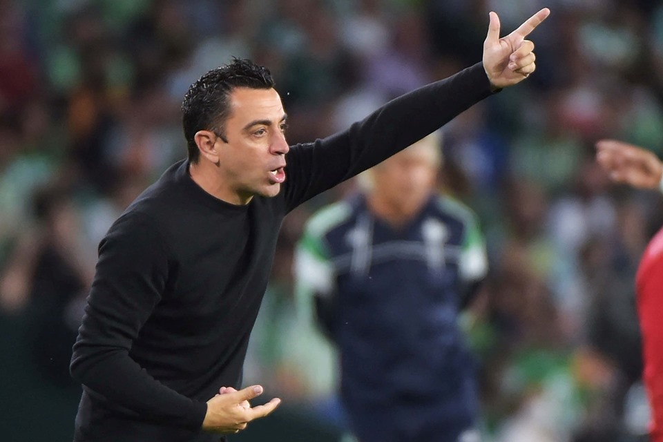 Barcelona Imbang Lawan Mallorca, Xavi Berang