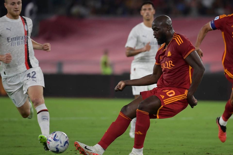 Debut Ambyar Romelu Lukaku Bikin AS Roma Keok Lawan 10 Pemain AC Milan