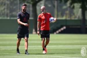 Jelang Derby Della Madonnina, Olivier Giroud Masih Latihan Terpisah
