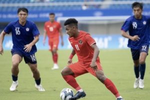 Timnas Indonesia Takluk di Tangan Taiwan dengan Skor Tipis 1-0