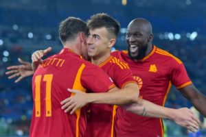 AS Roma Libas Servette 4-0, Tapi Ambyar di Babak Pertama