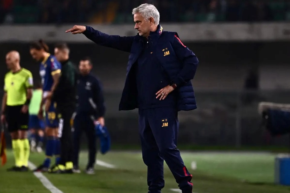 Kecewa Roma Kalah dari Inter, Mourinho: Imbang Hasil yang Adil