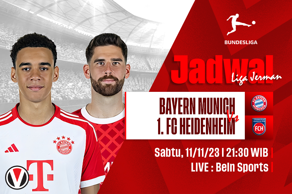Bayern Munich vs Heidenheim: Prediksi, Jadwal, dan Link Live Streaming