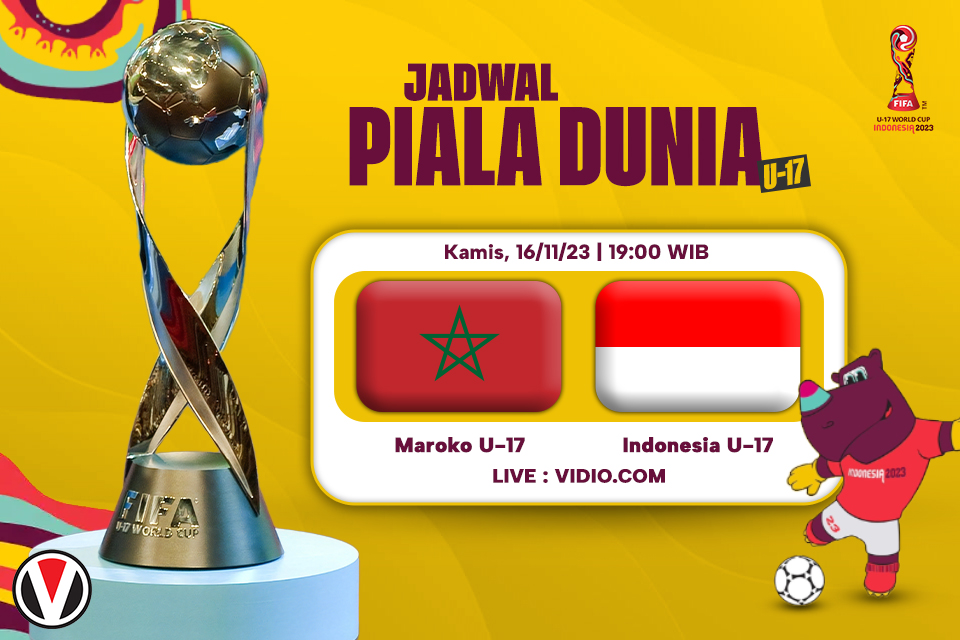Maroko U-17 vs Indonesia U-17: Prediksi, Jadwal, dan Link Live Streaming