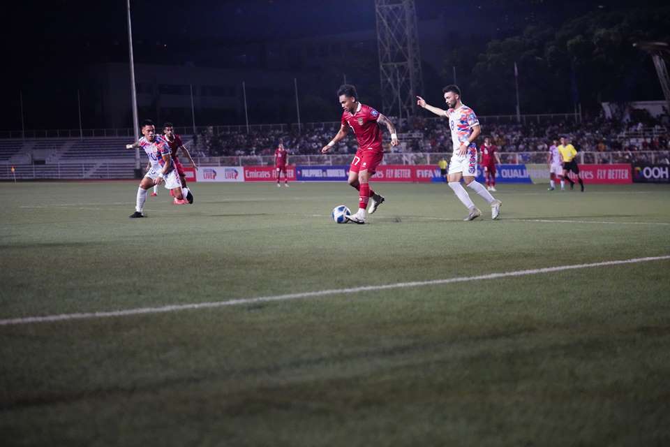 Skuad Garuda Hanya Mampu Main Imbang 1-1 Kontra Filipina