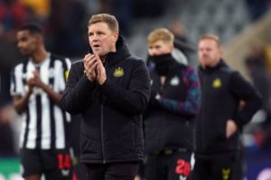 Eddie Howe Akui Newcastle Memang Belum Bisa Bersaing di Liga Champions