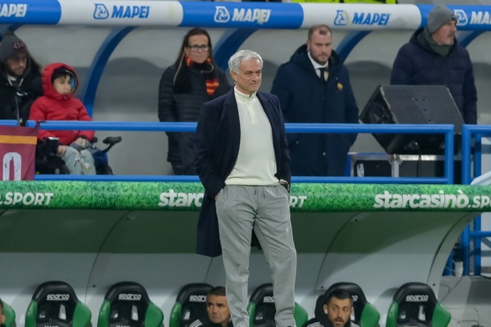Mourinho Dedikasikan Kemenangan Dramatis Atas Sassuolo Untuk Fans AS Roma