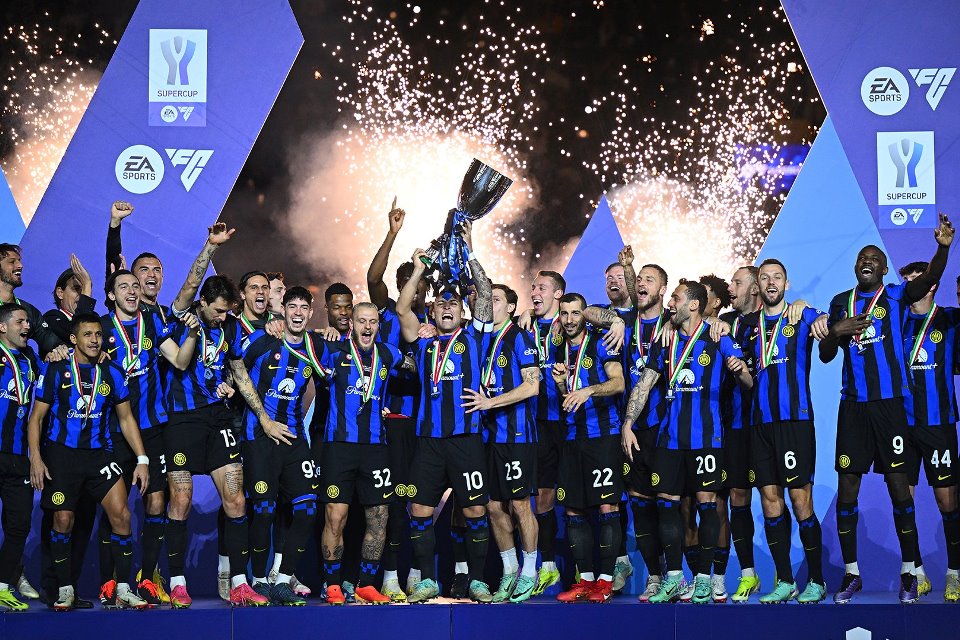 Bungkam Napoli, Inter Pertahankan Gelar Juara Piala Super Italia