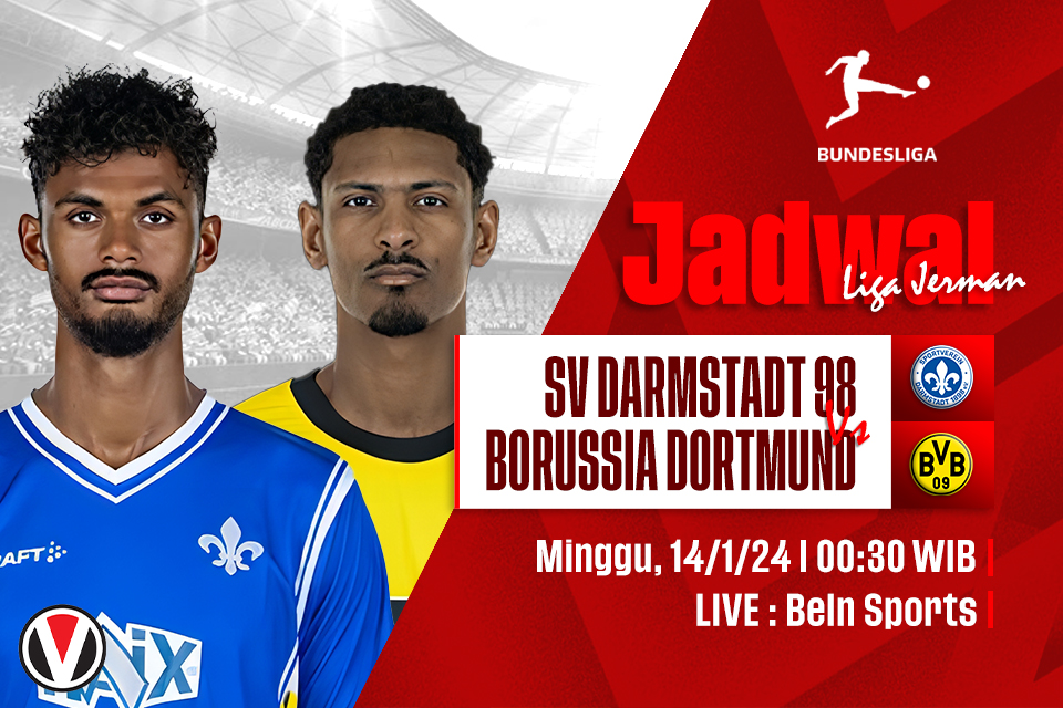 Darmstadt vs Dortmund: Prediksi, Jadwal, dan Link Live Streaming