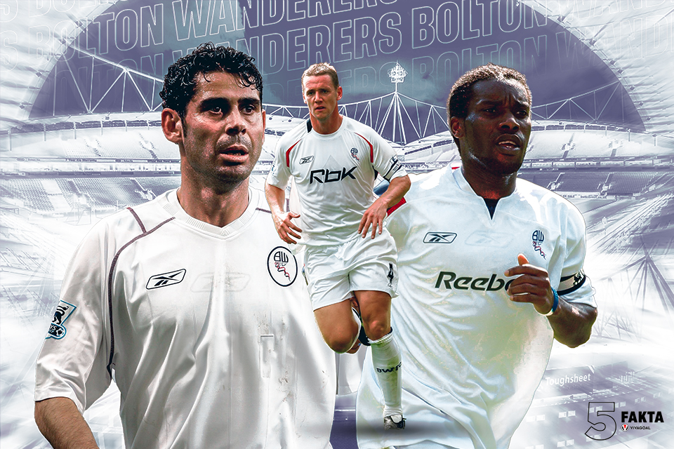 5 Fakta Pemain Besar yang Pernah Perkuat Bolton Wanderers