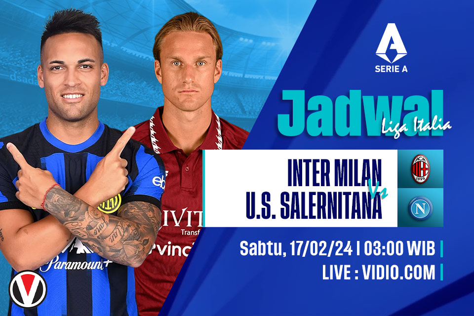 Inter Milan vs Salernitana: Prediksi, Jadwal, dan Link Live Streaming