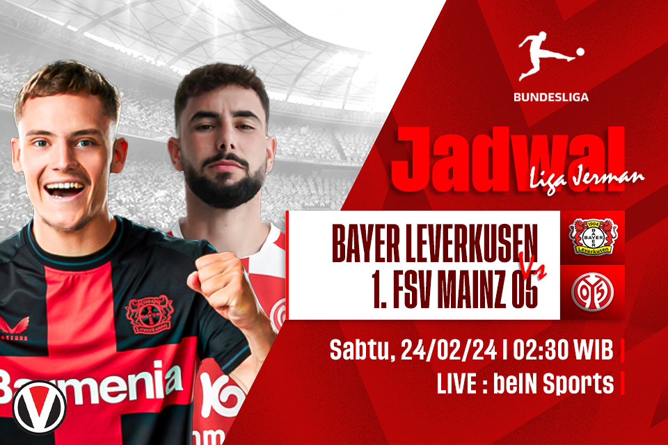 Leverkusen vs Mainz: Prediksi, Jadwal, dan Link Live Streaming