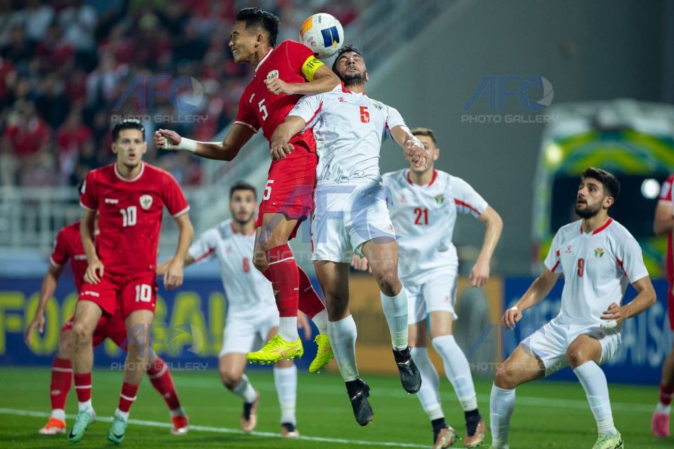 Kalah Telak, Pelatih Yordania Akui Indonesia Layak Menang