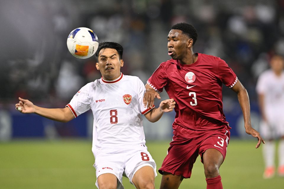 Nyali Indonesia Tidak Ciut Dihadapan Qatar Meski 2 Pemainnya Diusir dan Beda 100 Peringkat FIFA