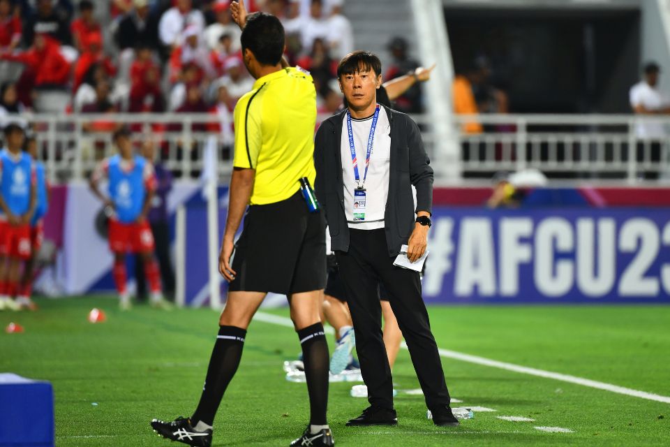 Shin Tae-yong Minta Wasit Kontroversi di Piala Asia U-23 Pensiun Saja