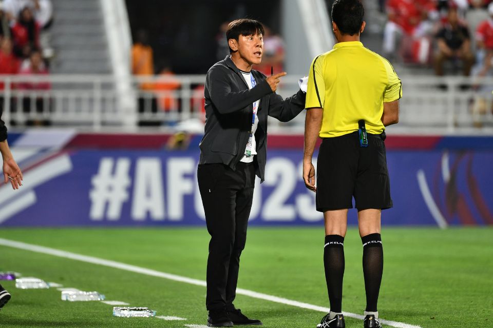 Shin Tae-yong Minta Wasit Kontroversi di Piala Asia U-23 Pensiun Saja
