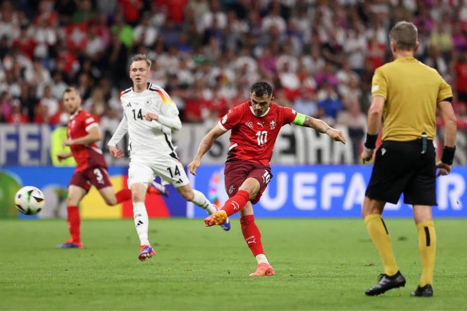 Granit Xhaka Kecewa Swiss Gagal Menang dari Jerman