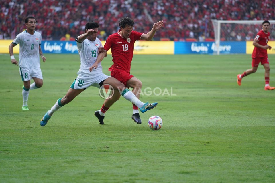 Gagal Putus Tren Negatif, Indonesia Takluk 0-2 dari Irak