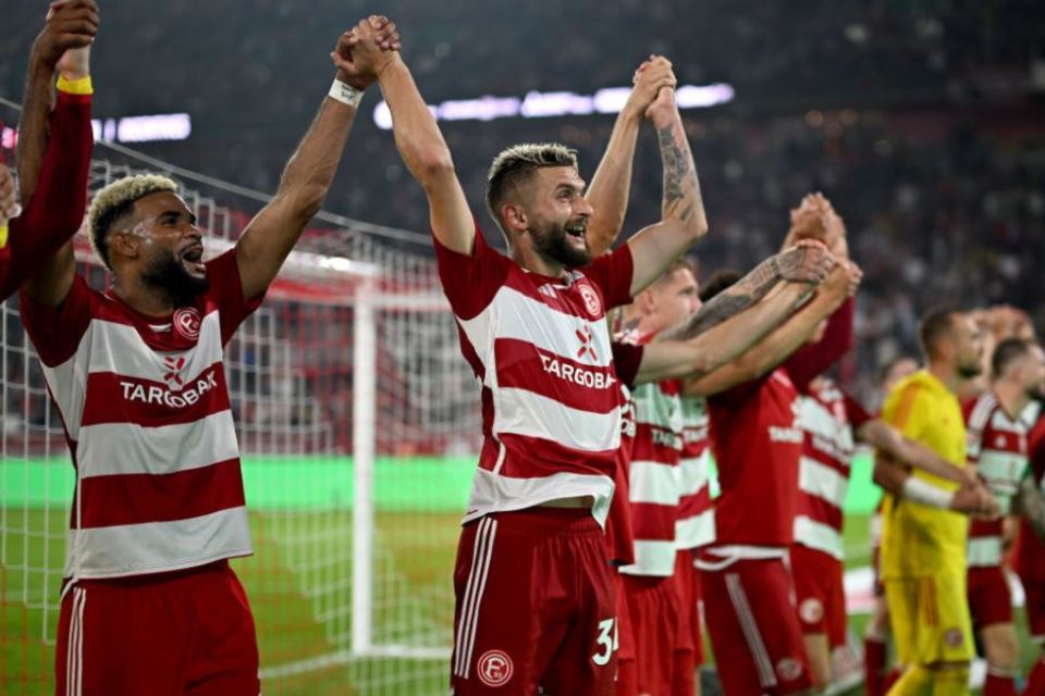 Merkur Spiel-Arena salah satu stadion Euro 2024 merupakan markas dari Fortuna Dusseldorf.