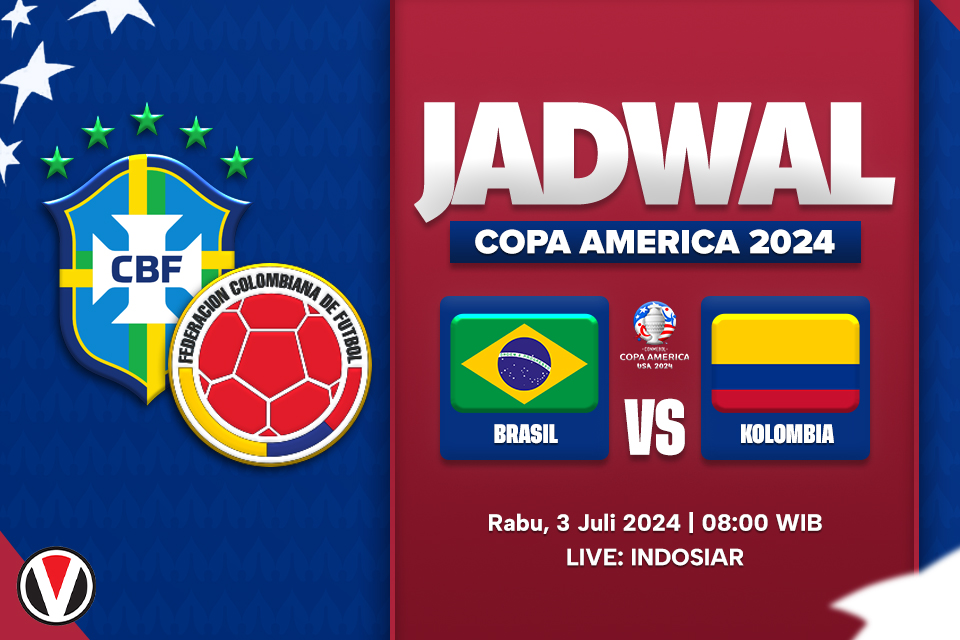 Brasil vs Kolombia: Prediksi, Jadwal, dan Link Live Streaming