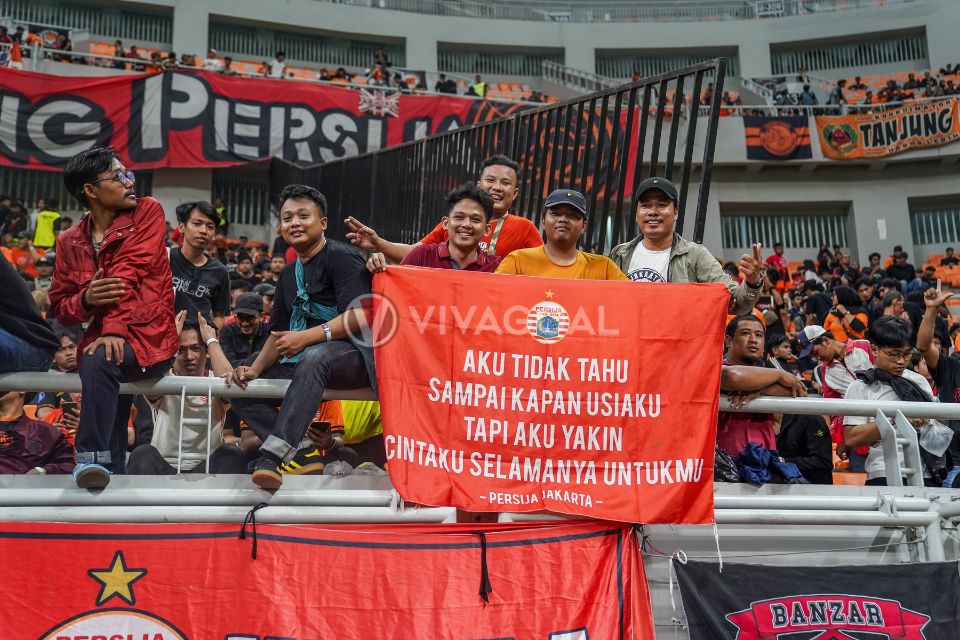 Ketua Jakmania Akui Suporter Masih Adaptasi dengan Infrastruktur JIS