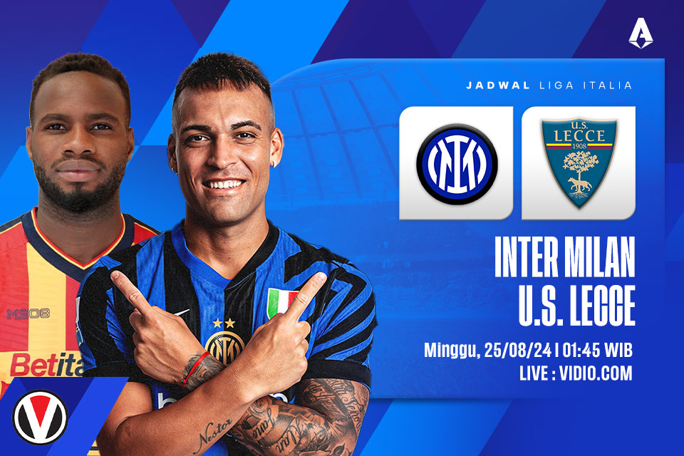 Inter Milan vs Lecce: Prediksi, Jadwal, dan Link Live Streaming