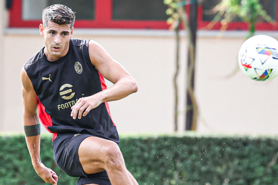 Sempat Absen, Morata Sudah Kembali Jalani Latihan bersama Milan