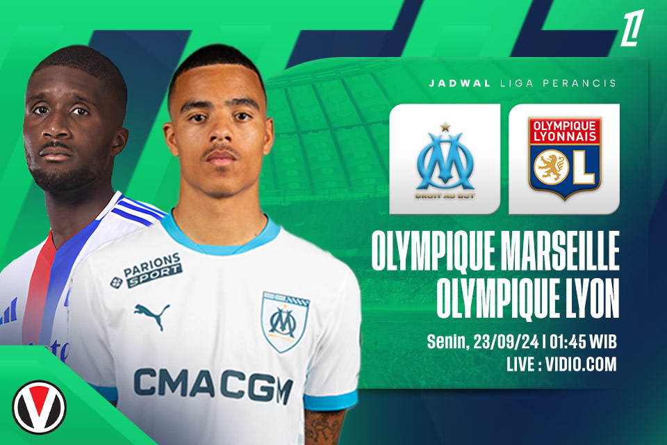 Lyon vs Marseille: Prediksi, Jadwal, dan Link Live Streaming