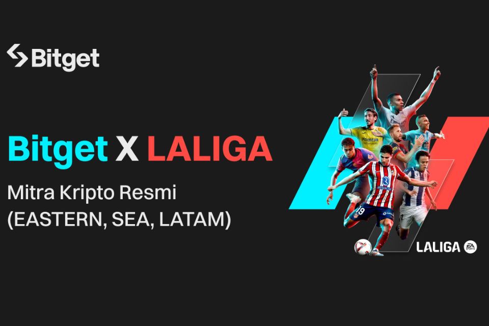 LaLiga Jalin Kerja Sama Dengan Bitget, Bernilai Jutaan Dolar