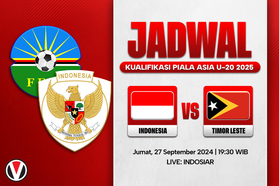 Indonesia U-20 vs Timor Leste U-20: Prediksi, Jadwal, dan Link Live Streaming