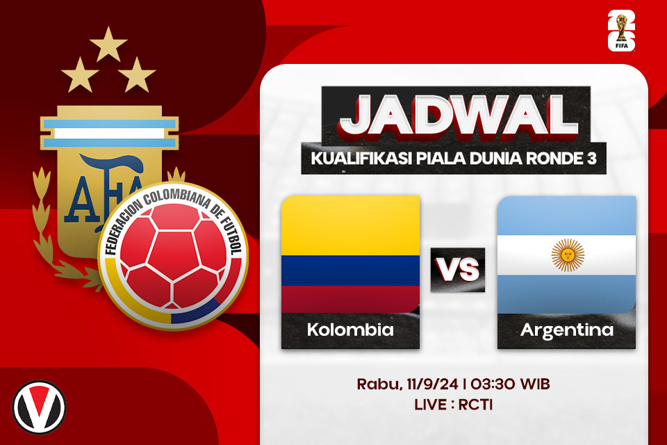 Kolombia vs Argentina: Prediksi, Jadwal, dan Link Live Streaming