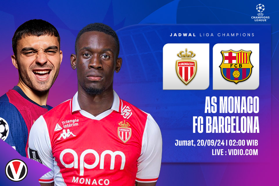 AS Monaco vs Barcelona: Prediksi, Jadwal dan Link Live Streaming