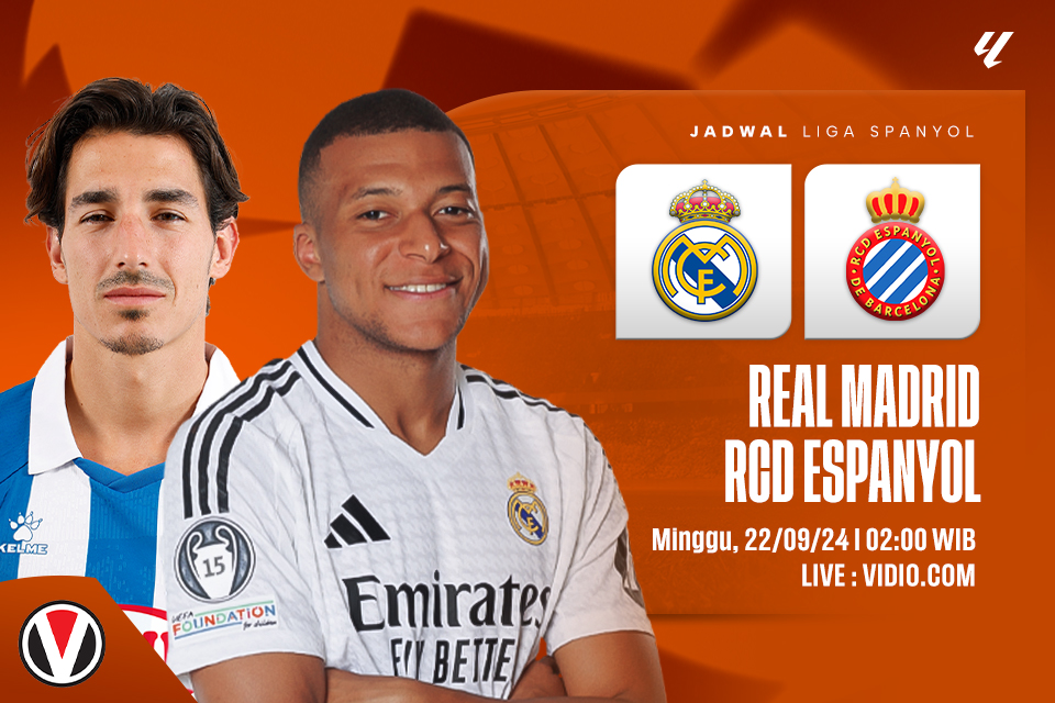 Real Madrid vs Espanyol: Prediksi, Jadwal, dan Link Live Streaming