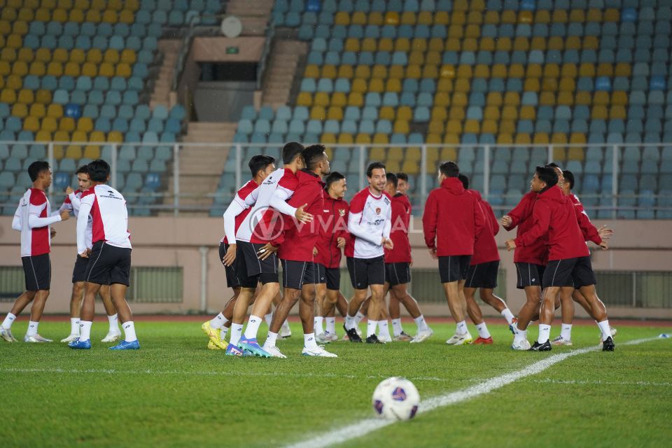 PSSI Puas dengan Kondisi Lapangan di China