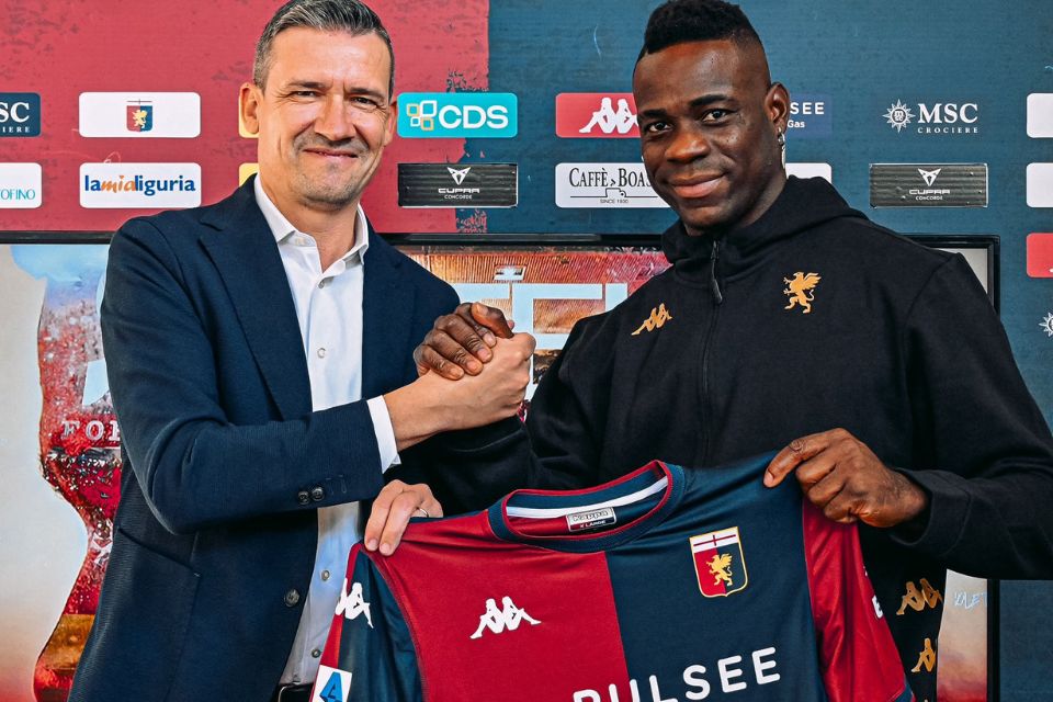 Balotelli Resmi Kembali ke Serie A dengan Kontrak Jangka Pendek Bersama Genoa