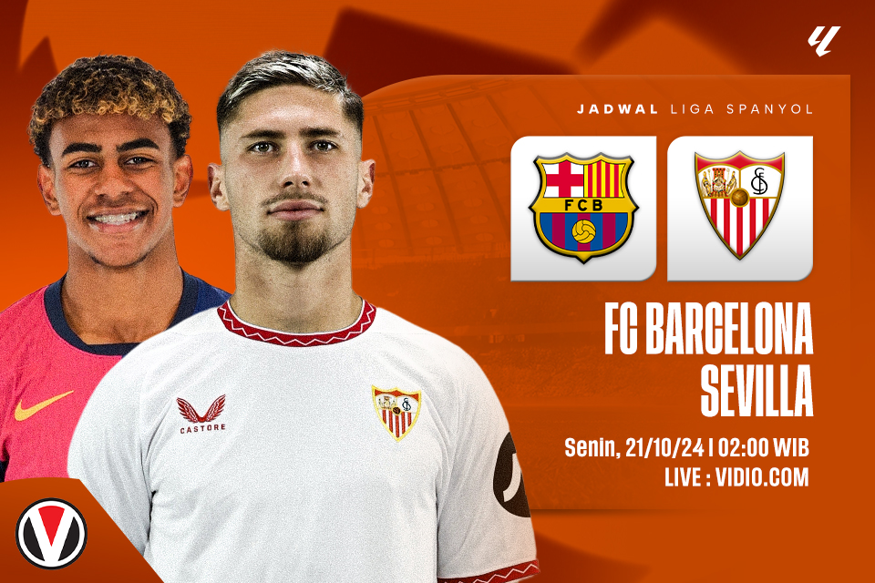 Barcelona vs Sevilla: Prediksi, Jadwal, dan Link Live Streaming