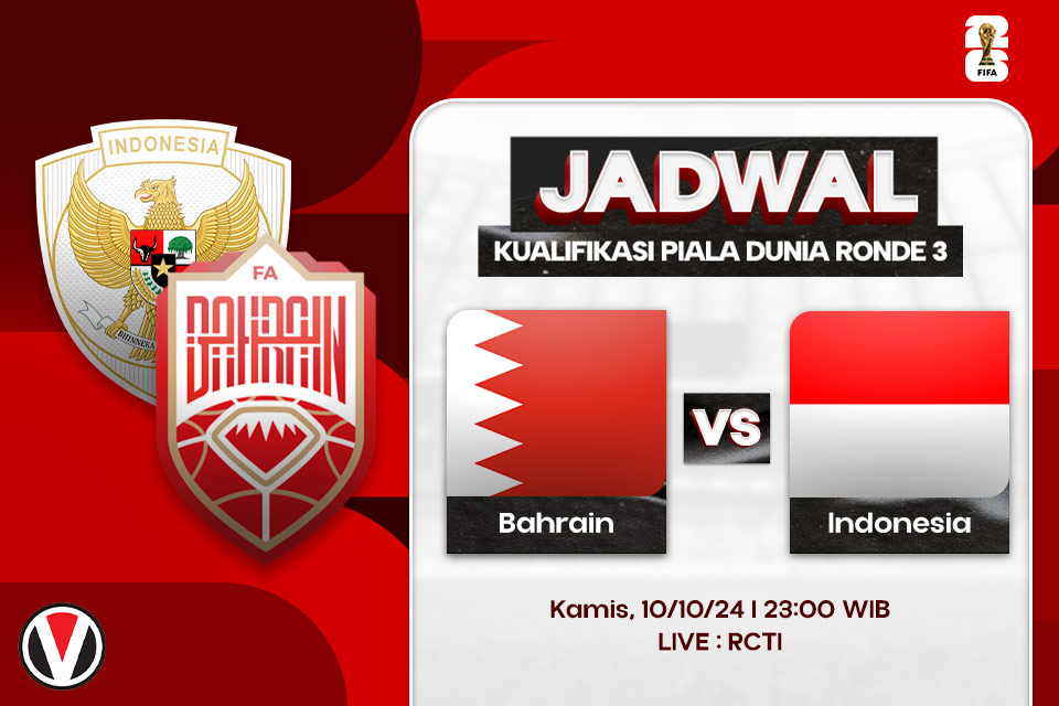 Bahrain vs Indonesia: Prediksi, Jadwal, dan Link Live Streaming