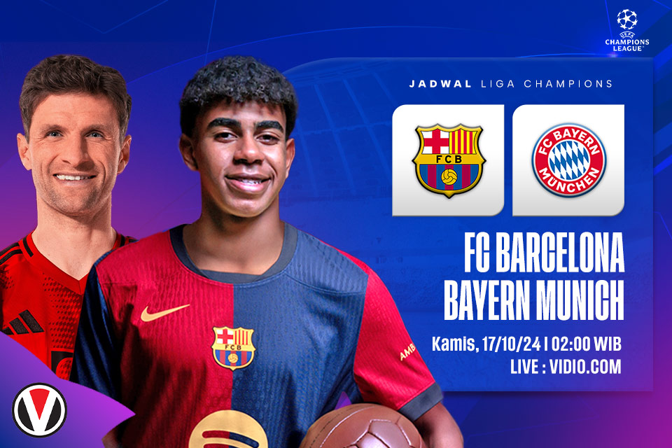 Barcelona vs Bayern Munich: Prediksi, Jadwal, dan Link Live Streaming