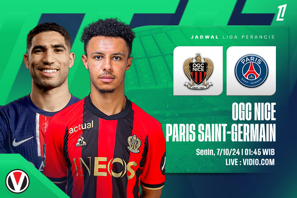 OGC Nice vs PSG: Prediksi, Jadwal, dan Link Live Streaming