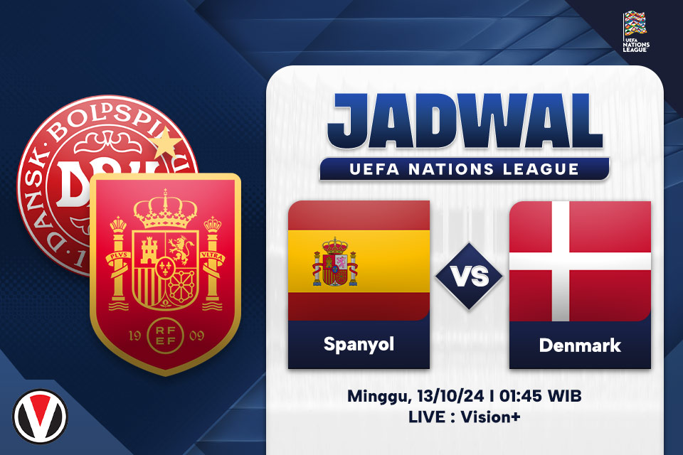 Spanyol vs Denmark: Prediksi, Jadwal, dan Link Live Streaming