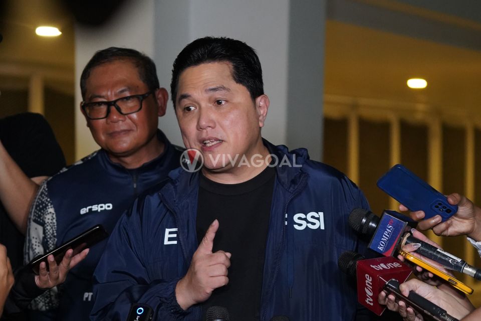 Erick Thohir: Kualitas Timnas Indonesia Harusnya Bisa Bersaing di Asia