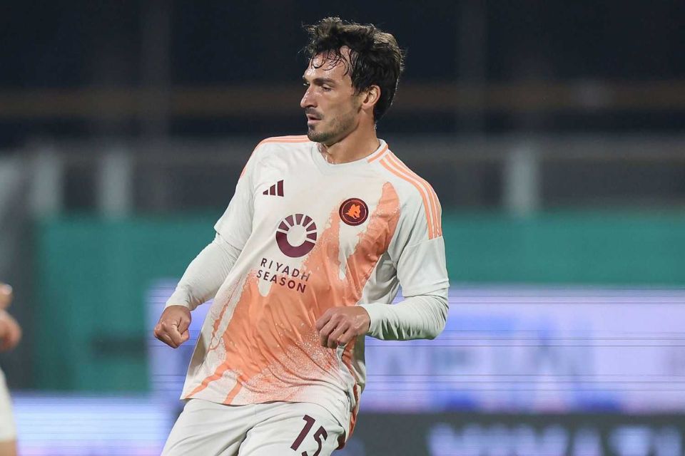 Hummels Akui Kesalahannya jadi Faktor Kekalahan Roma atas Napoli