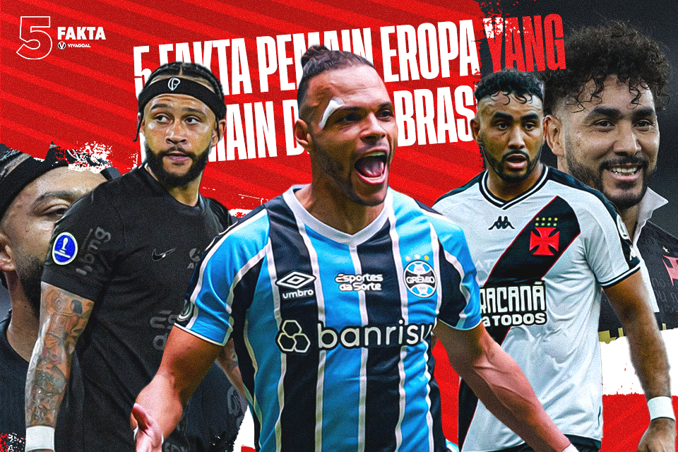 5 Fakta Pemain Eropa yang Bermain di Liga Brasil