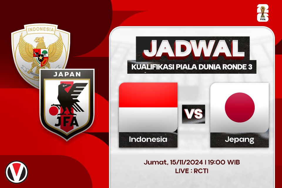 Indonesia vs Jepang: Prediksi, Jadwal, dan Link Live Streaming