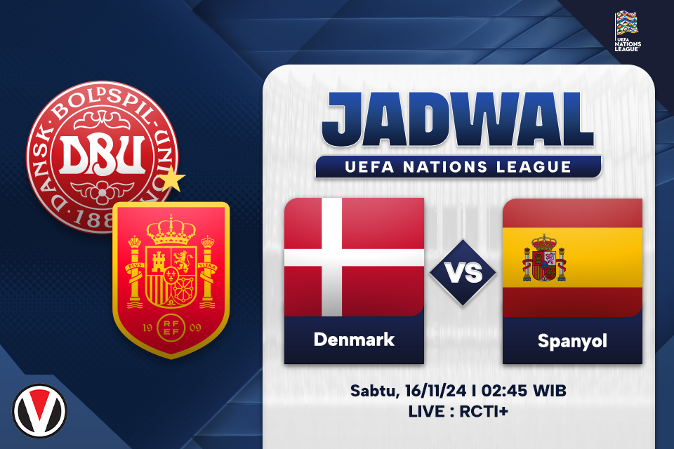 Denmark vs Spanyol: Prediksi, Jadwal, dan Link Live Streaming