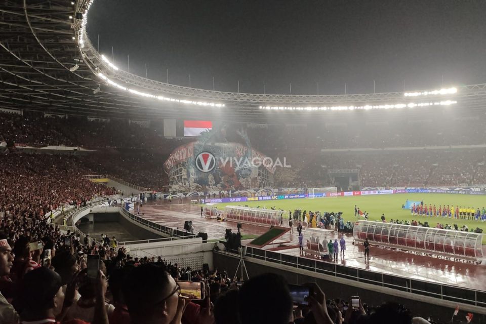 Atmosfer GBK Buat Pelatih Jepang Ini Bahagia