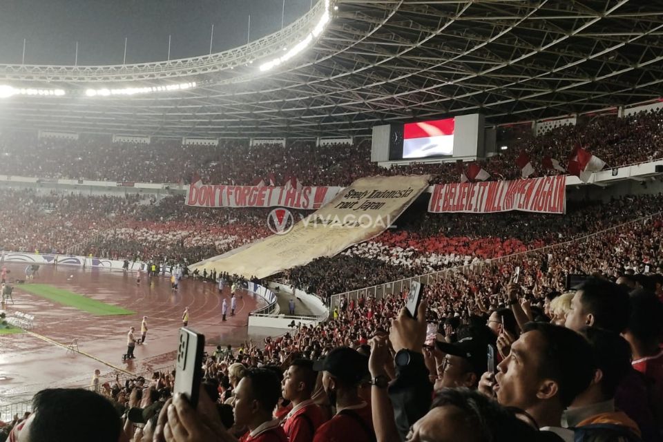 Atmosfer GBK Buat Pelatih Jepang Ini Bahagia