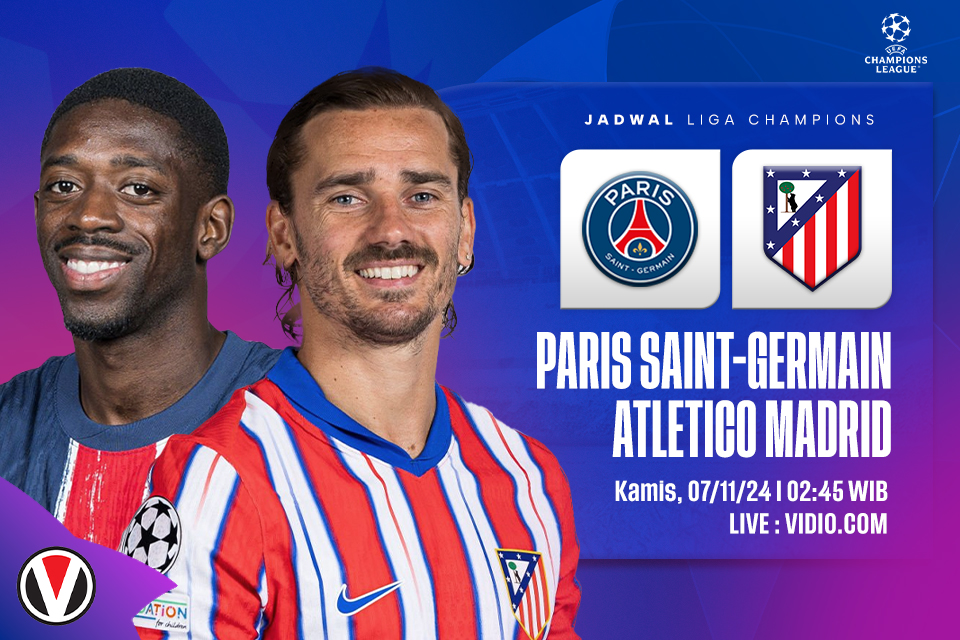 PSG vs Atletico: Prediksi, Jadwal, dan Link Live Streaming