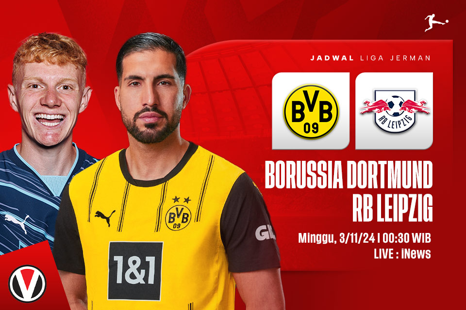 Dortmund vs Leipzig: Prediksi, Jadwal, dan Link Live Streaming